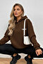 Printed Hooded Oversize Unisex Sweatshirt - 2