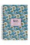 Daisy-Big Spiral Notebook with Hard Cover, 17X24 cm