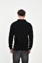 تي شيرت رجالي من Elite Comfort Basic شتوي أسود بياقة بولو - 5