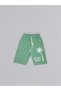 Printed Boy's T-Shirt and Shorts Set M00715 Dark Green - 3