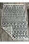 Double Sided Rug Modern Patterned Washable Cotton Woven Rug - 4