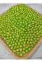 Acrylic Bag Placemat Beads 10 mm 25 Gr (60 Pieces) Pistachio Green