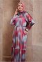 Belted Satin Dress 44563 - 2