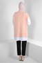 Text Printed Garnished Sweatshirt Tunic 43664 - 3