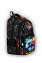 Boy's Gamer Black Orthopedic Backpack with Back Support for Primary School 3-Piece Bag Set Foiled Lunch and Pen Holder 531 - 5
