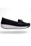 Wanetti 2158 Black Women's Flat Ballet Shoes