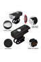 2218 USB Rechargeable Bike Light Front Light Red Taillight Easy to Install 3 Modes Bicycle Accessori - 6