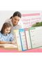 4 books 4 Magic Copybooks Children's Toy Writing Reusable Free Wiping English Maths Drawing Children - 5