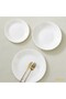 34 Pcs Gold line Opal ware Dinner set - 4