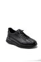 Men's 100% Genuine Leather Orthopedic Sole Rubber Lace-Up Shoes - 2