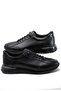 Men's 100% Genuine Leather Orthopedic Sole Rubber Lace-Up Shoes - 4