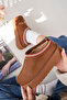 Women's Guaranteed Fur-Lined Lightweight High-Sole Mini Sabo House Slippers Tan