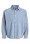 Men's Blue Jornorrebro Denim Shirt Ls Sn Jean Shirt 12282775-Mediumblu - 4