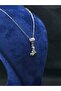 Witch Model Flying Broom Scary Witch Themed Halloween Style Halloween Design Steel Necklace - 6