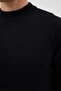Half Fisherman Wool Black Knitwear Sweater - 6
