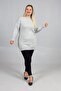 Gray Soft Knitwear Tunic Comfortable Soft Texture and Stylish Look - 4