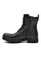 Black Fleece Lined Non-Slip Lace-Up Zippered Men's Boots 347 m - 2