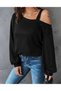 Stylish Color Black Slim Fit Blouse for Women Editor's Picks - 3