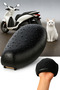 150 Cc Scooter Seat Cover Black 150 Cc Scooter Seat Cover Compatible - 3