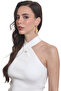 Women's Gold Color Plated Detailed Studded Model Large Sun Earrings - 5