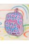 Kindergarten Nursery Girls' Backpack with Water Bottle Compartment and 2 Compartments 123