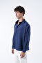 Striped Washed Effect Shirt - 3