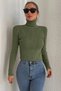Women's Khaki Bady Sweater - 3