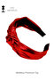 Women's Shiny Red Color Metallic Luxury Crown