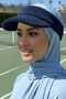 Women's Furry Soft Visor Hat - 3