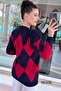 Baklava Pattern Knitwear Tunic 6K208 - 2