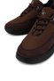 Women's Faux Leather/Textile Brown Sneakers & Sports Shoes - 3