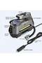 Portable Air Compressor Tire Inflator, 12V Car Tire Pump with Digital Pressure Gauge 150 PSI