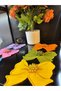 Special Design Colorful Stone Bow Detailed 6-Piece Cocktail Napkin Set, Colorful Coffee Side Serving Napkin - 4