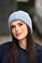 Women's Soft Textured Ribbed Winter Knitted Beanie Acrylic