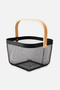 Metal black basket - 2