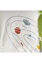 Children's 2-Piece Set Gift Baby Girl and Boy Space Dinosaur and Planet Pattern Cotton Bottom Top Set - 3