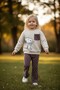 Floral Velvet Tights Winter Children's Tights Set - 2