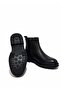 Men's Genuine Leather Boots – Leather Inside and Out, Double Zipper, Water and Cold Resistant, Stylish Simple Design - 7
