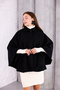 Women's Winter Cashmere Poncho - 6