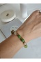 Green Aventurine and Hematite Natural Stone Bracelet Handmade Women's Bracelet - 5