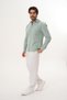 Shirt 100% Cotton Washed Transitional Oversized Men's Shirt - 2