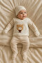 Baby 5-Piece Hospital Release Romper Bodysuit – 100% Cotton – Embroidered – (0-3 Months)