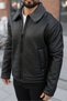 Men's Inner Lined Fur Lined Winter Leather Mon - 3