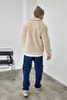 Lined Zippered Oversized Plush Coat - 3