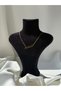 316L Steel Chain Gold Color Ataturk Signature Model Necklace