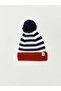 Baby Boy Beanie with Pompom (W5)