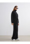 New Season Mock Neck Oversized Women's Zippered Sweatshirt - 2