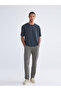 Anthracite Crew Neck Men's T-Shirt - 2