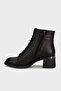 Lace Detailed Leather Boots Bot 25K215R1234 - 2