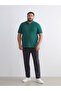 Polo Neck Short Sleeve Pique Men's T-Shirt - 5